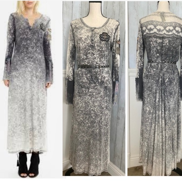 New Aratta Silent Journey Bleach Dye Maxi Dress - Picture 15 of 15